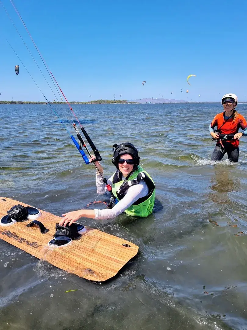 Amazing lessons in the lagon